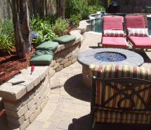 Capri Wall Firepit