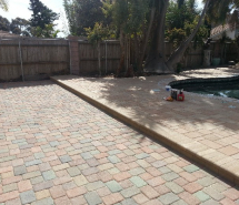 Raised pool Deck
